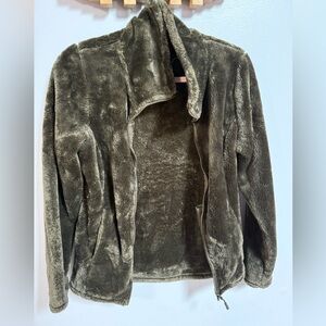 32 Degrees Olive Teddy Jacket